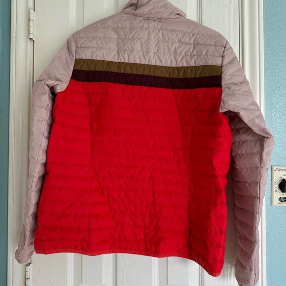 Eddie Bauer Women’s Microlight Color Block Down Jacket, L - Picture 3 of 5